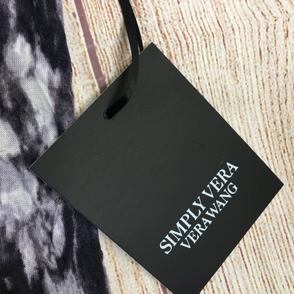 Simply Vera Vera Wang Crinkle Tank Top Size Large - Picture 9 of 9